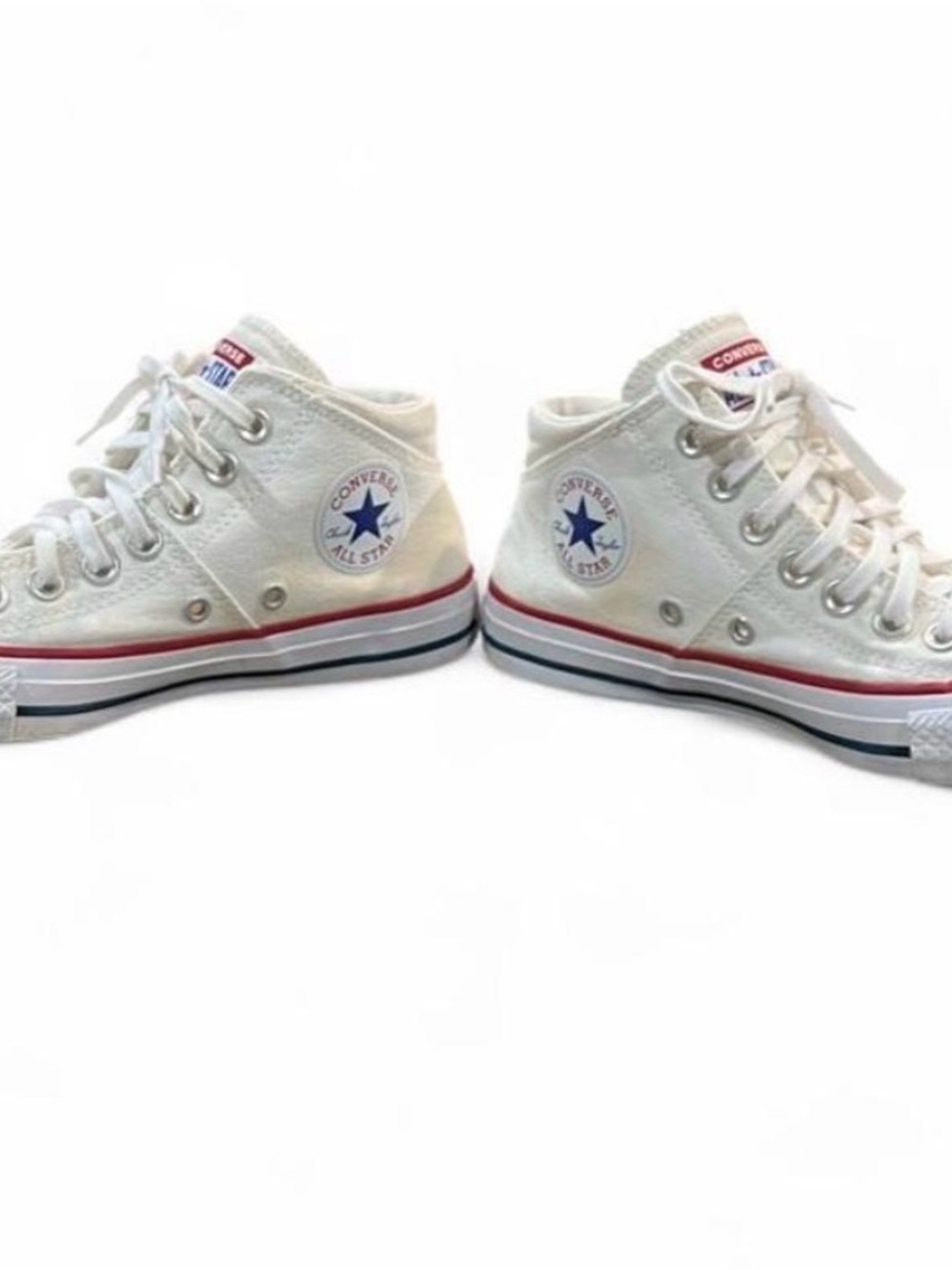 Converse Women’s White Chuck Taylor All Star Mid Top Sneakers